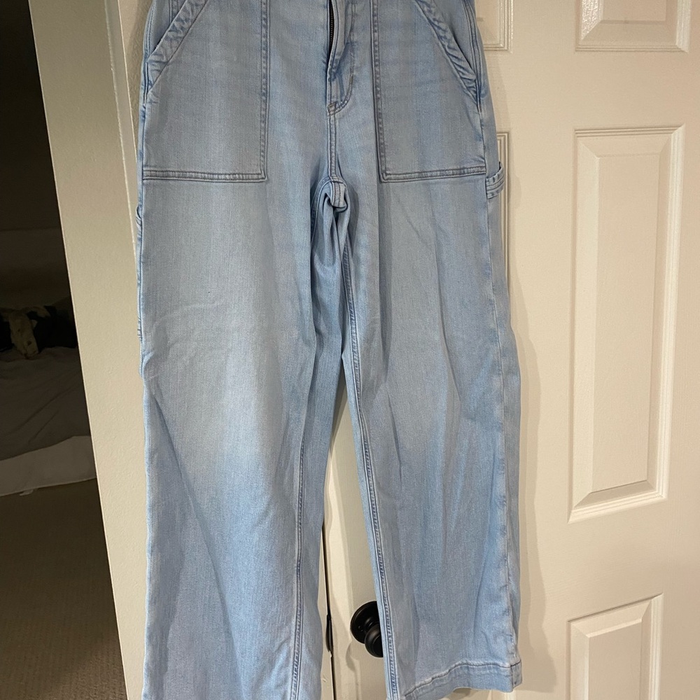 American Eagle Outfitters Light Blue Flare Jeans